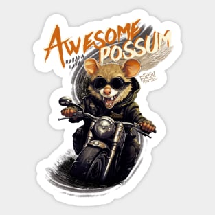 Awesome Possum Sticker